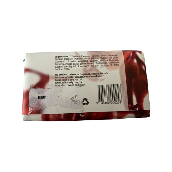 Salus - Lemon Myrtle Milk Soap - 180 gr / 6.35 oz - Picture 3 of 5